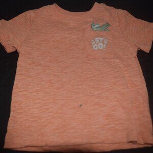 Camellia Garanimals short Sleeve Brushed Jersey T-Shirt with Pocket 18 months